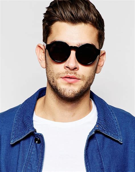 big round sunglasses for men.